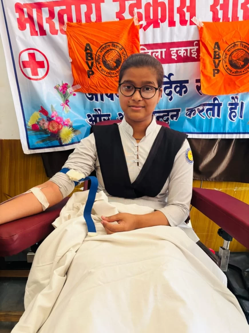 25 YOUTHS DONATED BLOOD VOLUNTARY